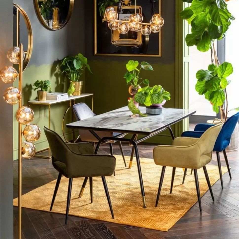 KARE Design Eetkamerstoel San Fransisco Donkergroen Cheap