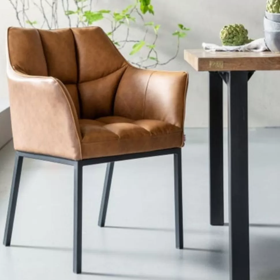 KARE Design Eetkamerstoel Thinktank Bruin Online