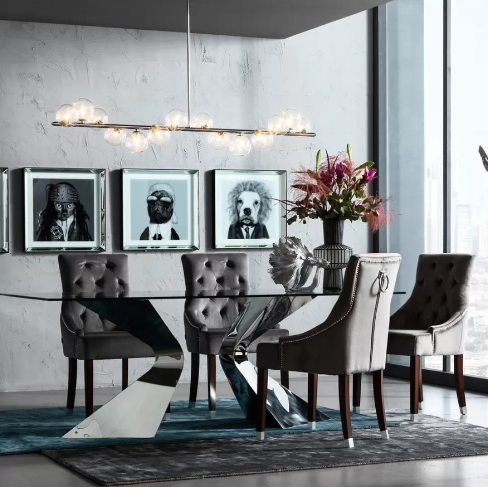 KARE Design Eettafel Gloria Chroom Outlet