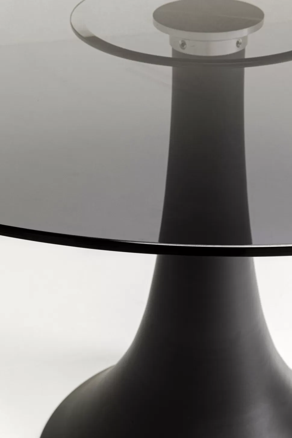 KARE Design Eettafel Grande Possibilita Smoke Glass Ø110cm Sale
