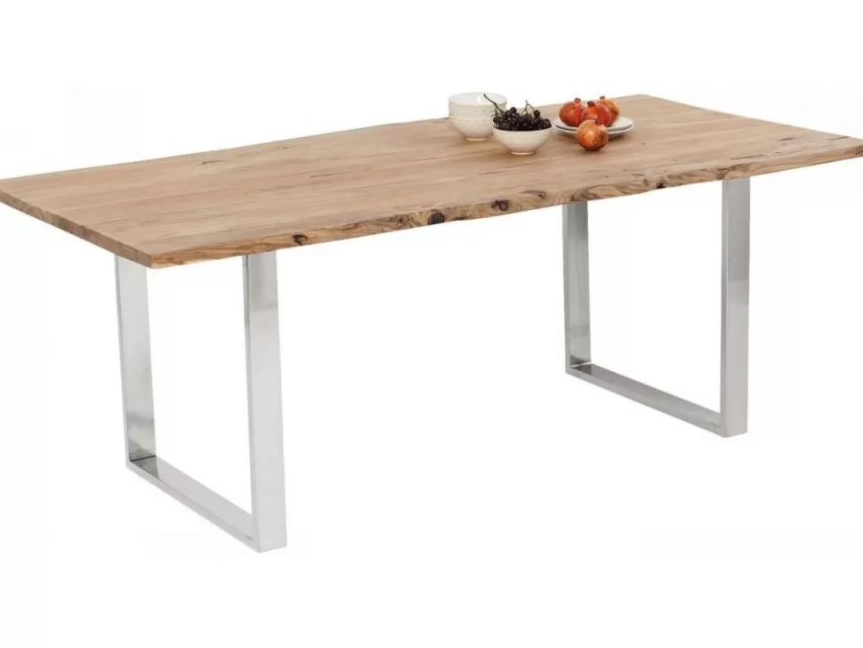 KARE Design Eettafel Harmony Chrome 160x80 Best