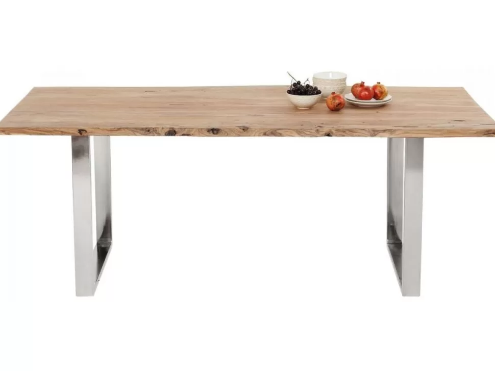 KARE Design Eettafel Harmony Chrome 160x80 Best