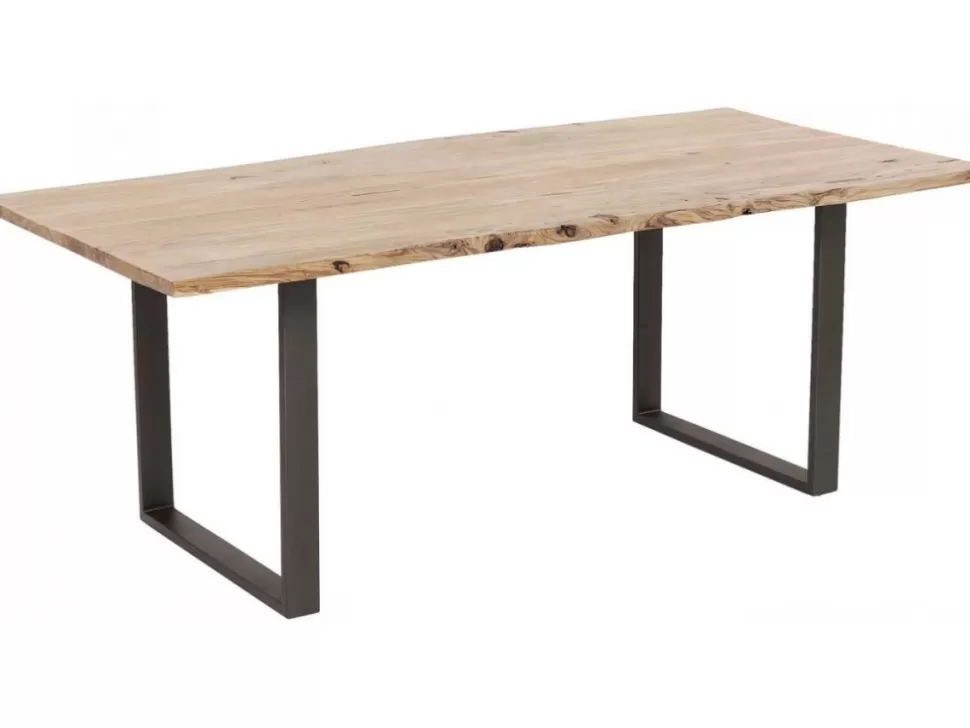 KARE Design Eettafel Harmony Crude Steel 180x90 Sale