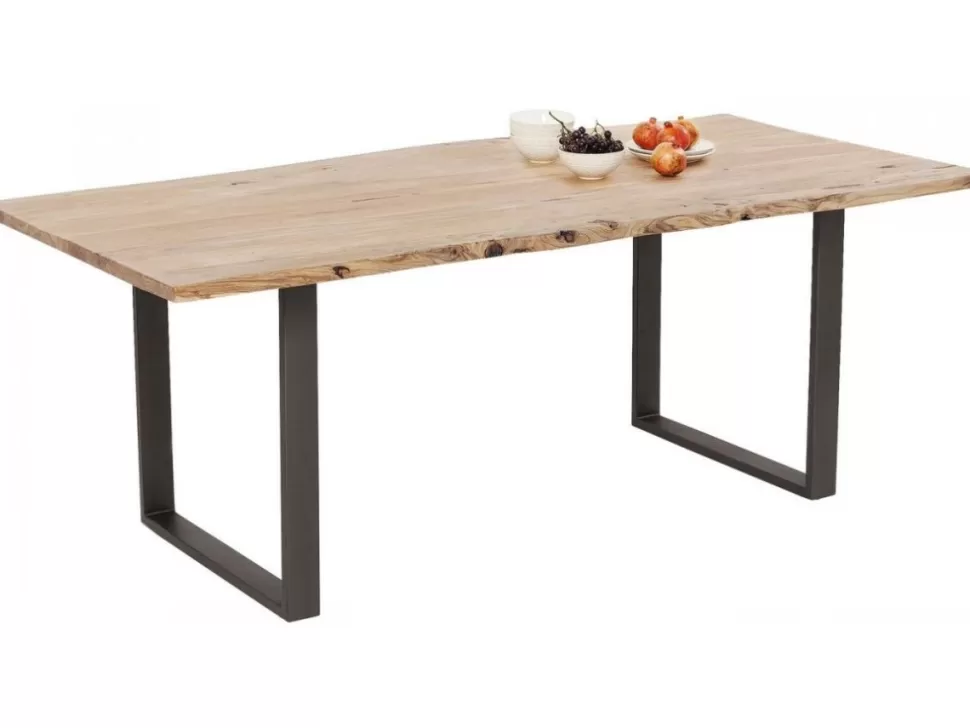 KARE Design Eettafel Harmony Crude Steel 200x100 Cheap