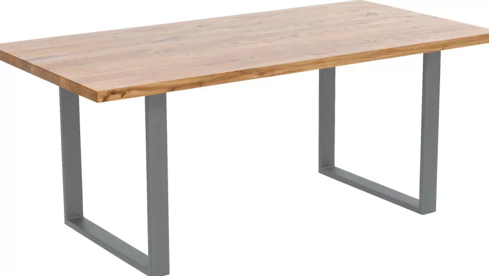 KARE Design Eettafel Jackie Oak Crude Steel 160x80 Cheap