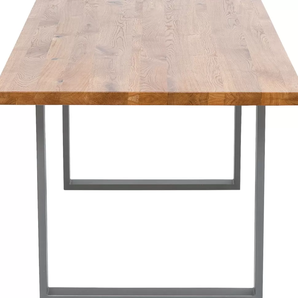 KARE Design Eettafel Jackie Oak Crude Steel 160x80 Cheap