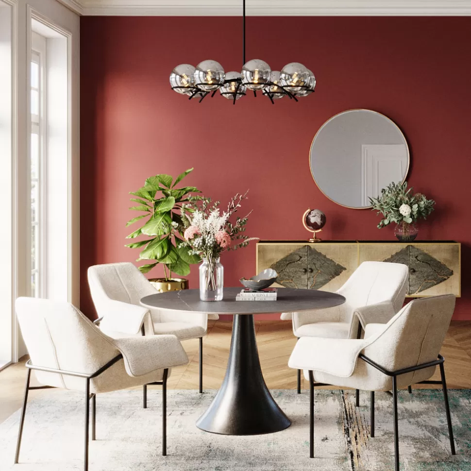 KARE Design Eettafel Possibilita Black Ø120cm Sale