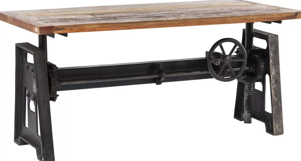 KARE Design Eettafel Steamboat Econo Höhenverstellbar 160x80cm Sale
