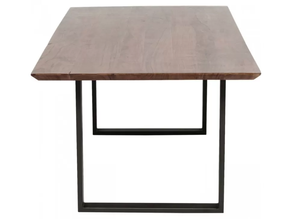 KARE Design Eettafel Symphony Donker Ruwstaal 160x80cm Store