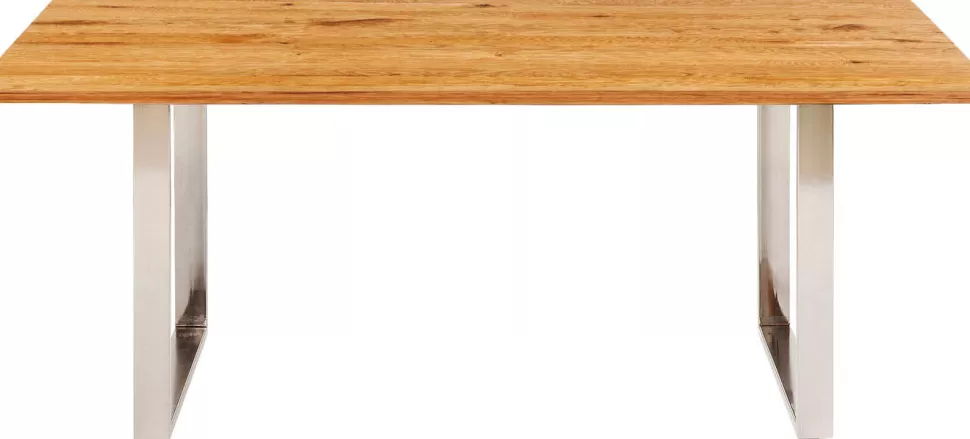 KARE Design Eettafel Symphony Eiken Chroom 160x80cm Sale