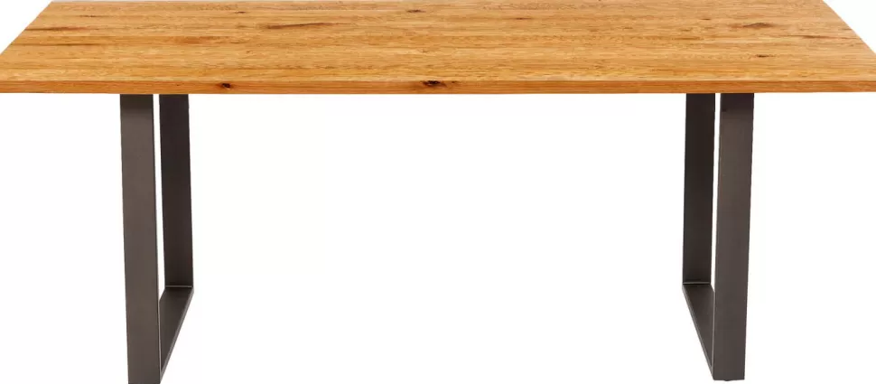 KARE Design Eettafel Symphony Eiken Ruwstaal 160x80cm Sale