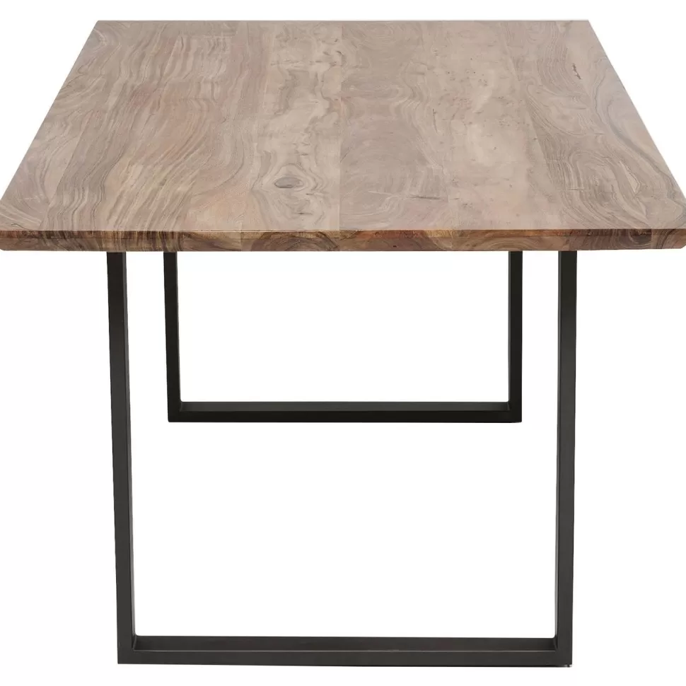 KARE Design Eettafel Symphony Ruwstaal 160x80cm Fashion
