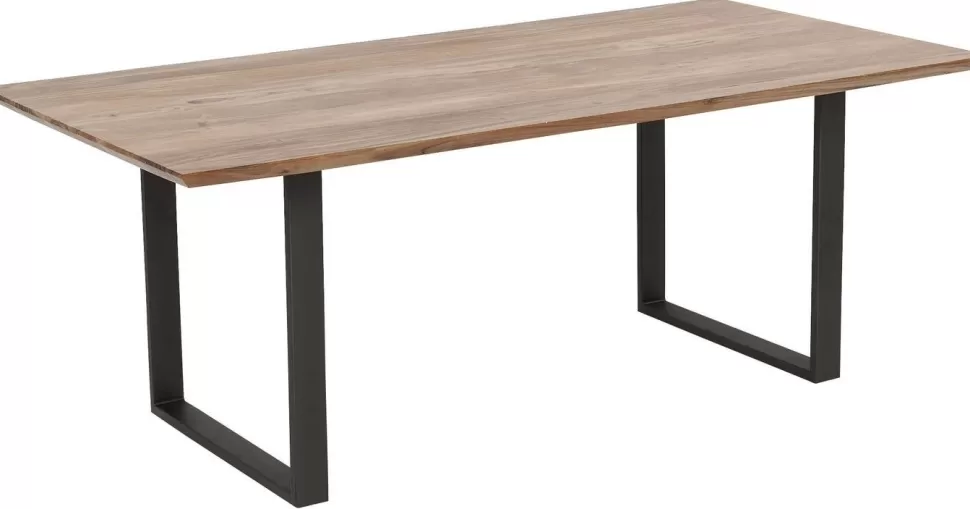 KARE Design Eettafel Symphony Ruwstaal 180x90cm Clearance