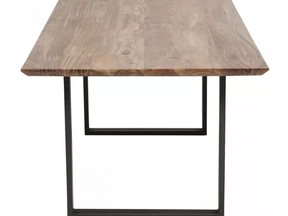 KARE Design Eettafel Symphony Ruwstaal 200x100cm Clearance