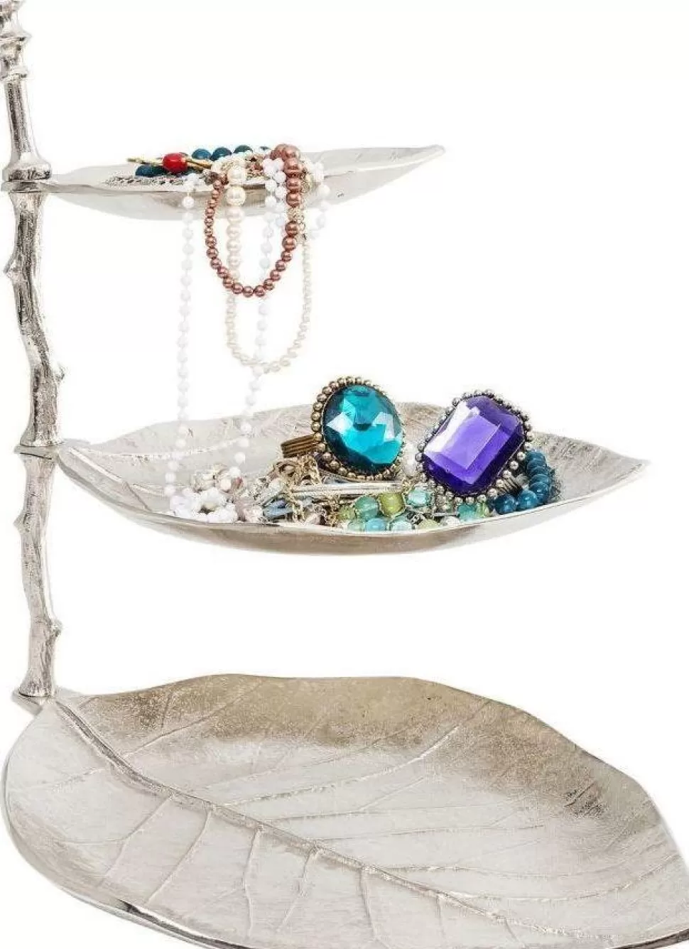 KARE Design Etagere Leaf Zilver Clearance