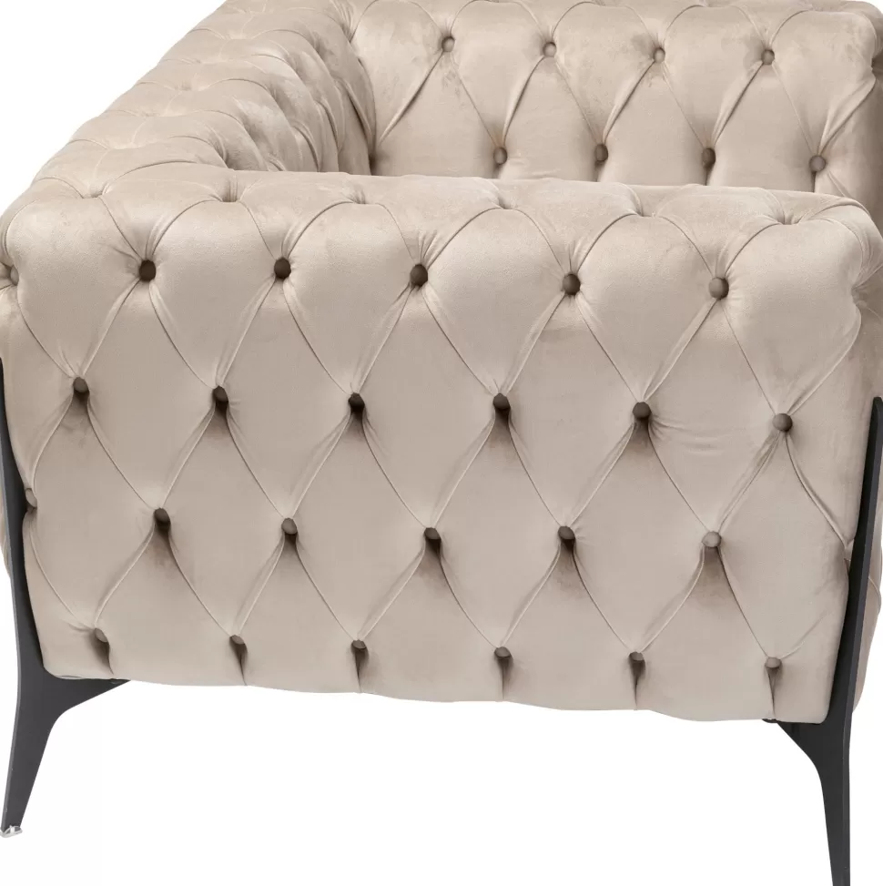 KARE Design Fauteuil Bellissima Velvet Taupe 120cm Online