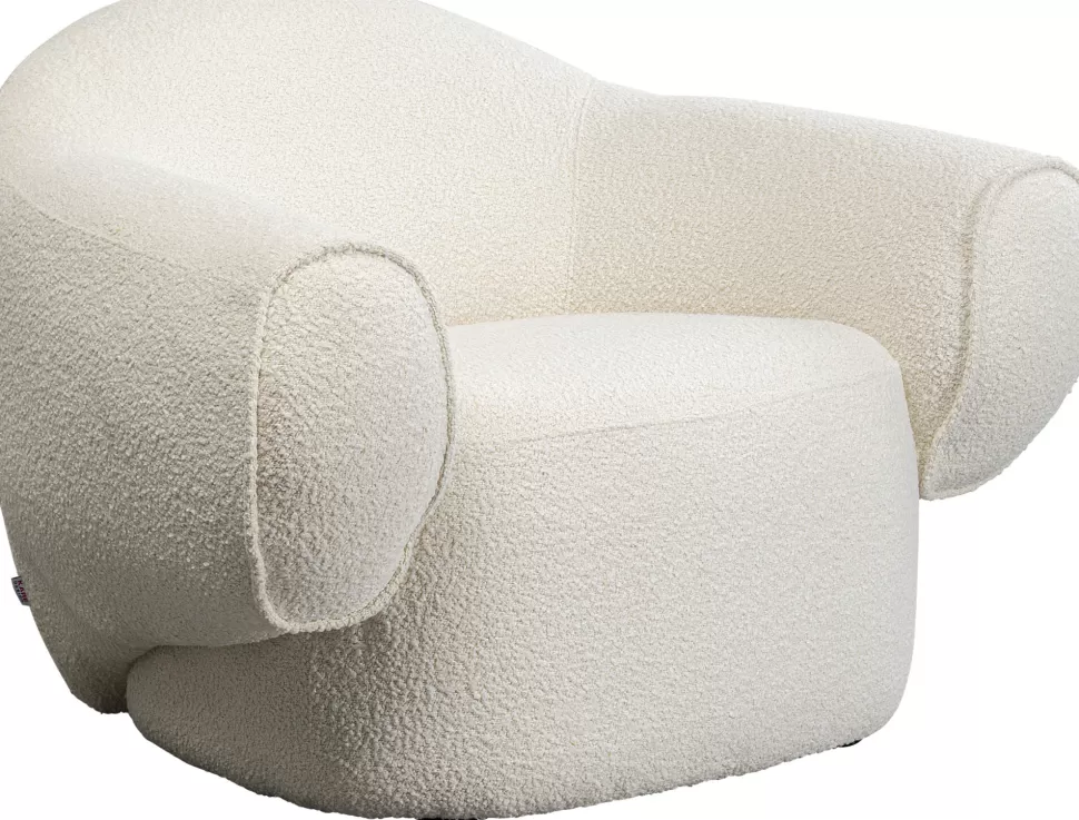 KARE Design Fauteuil Dreamy Boucle Cream Hot