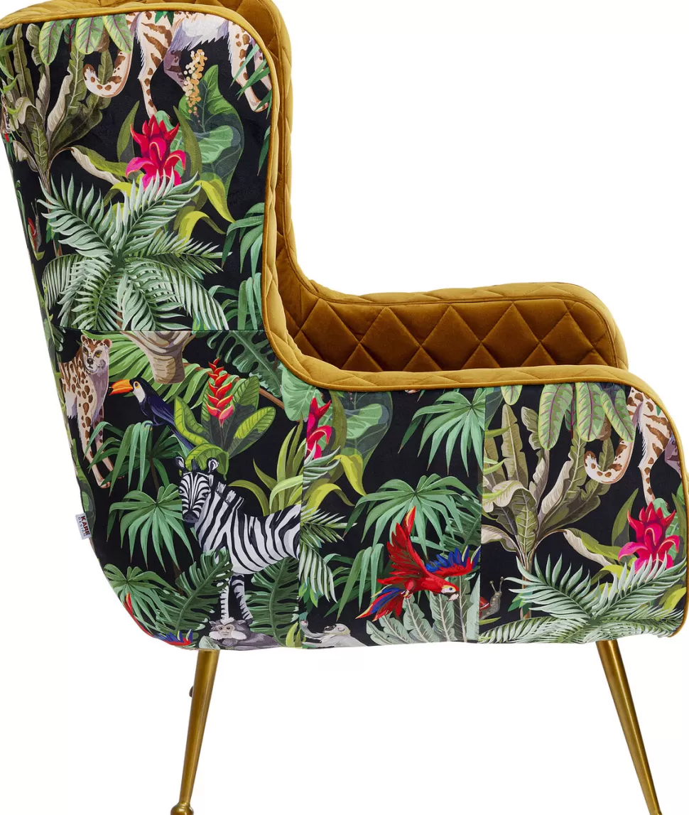 KARE Design Fauteuil Nonna Jungle Hot