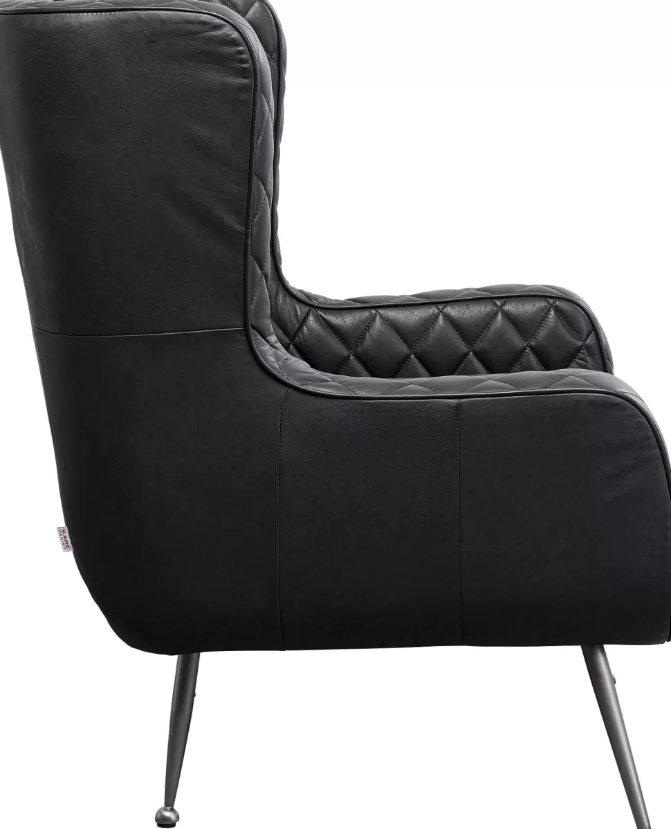 KARE Design Fauteuil Nonna Smart Leather Black Online