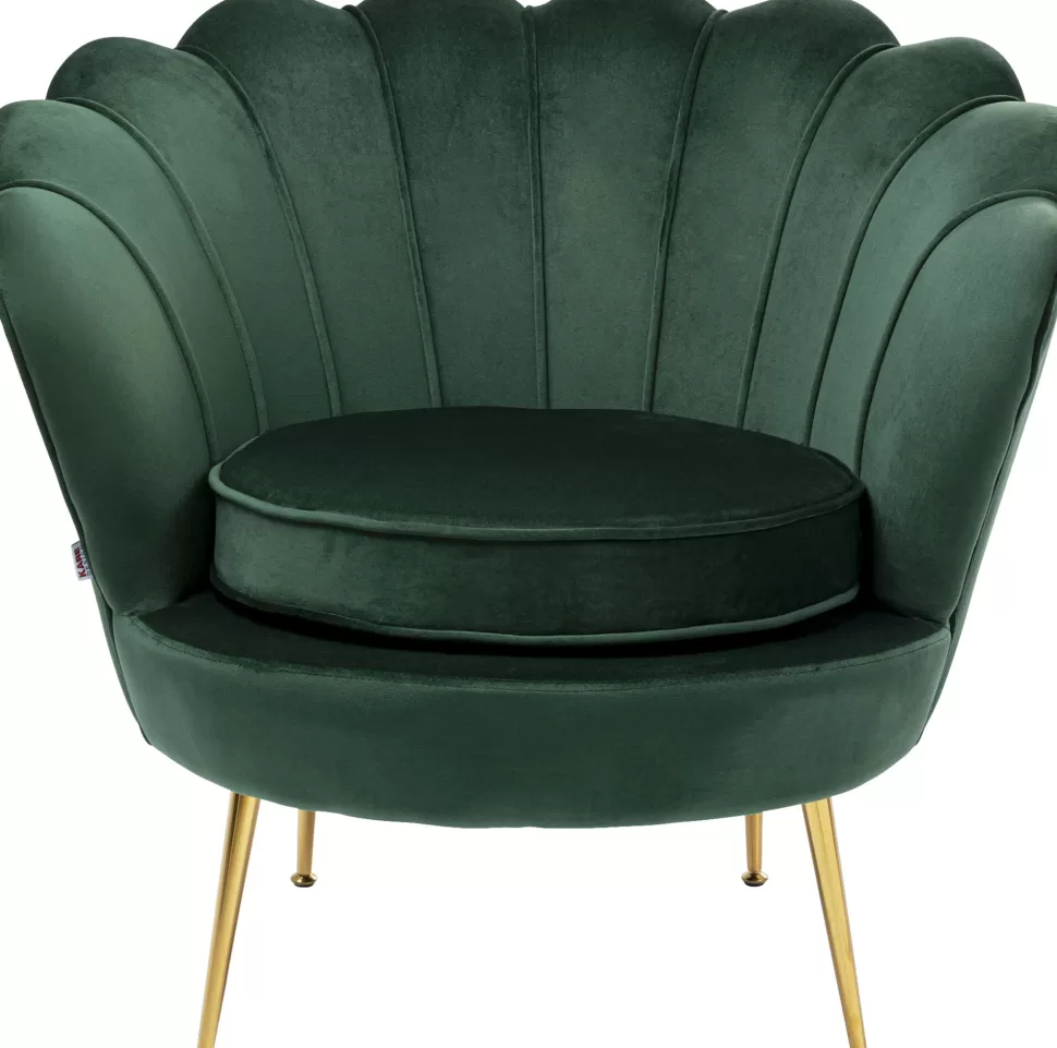 KARE Design Fauteuil Water Lily Donkergroen Sale
