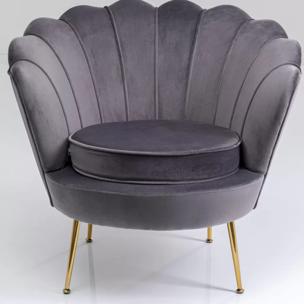 KARE Design Fauteuil Water Lily Grijs Outlet