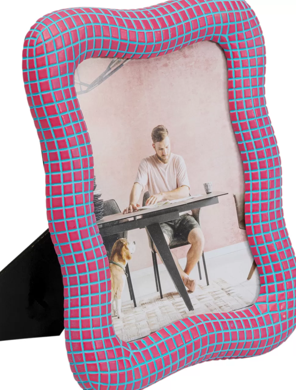 KARE Design Fotolijst Wavy Roze 18x23cm Outlet