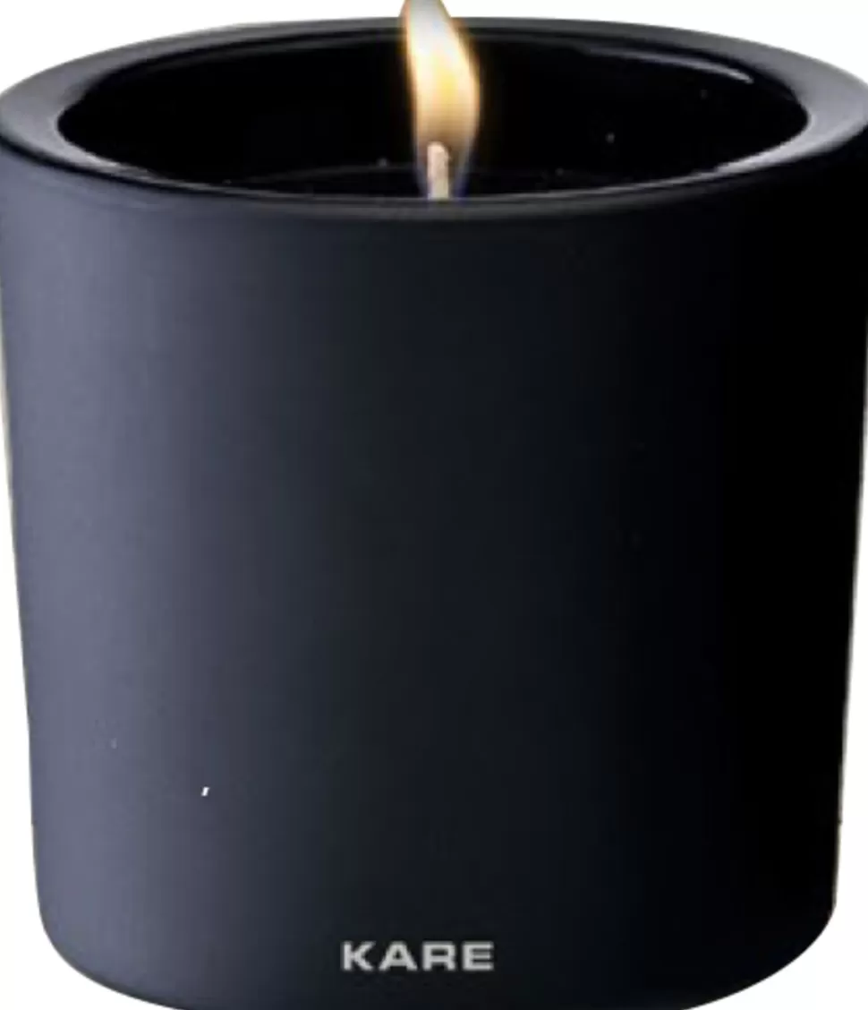 KARE Design Geurkaars Sandalwood Black 10cm Sale