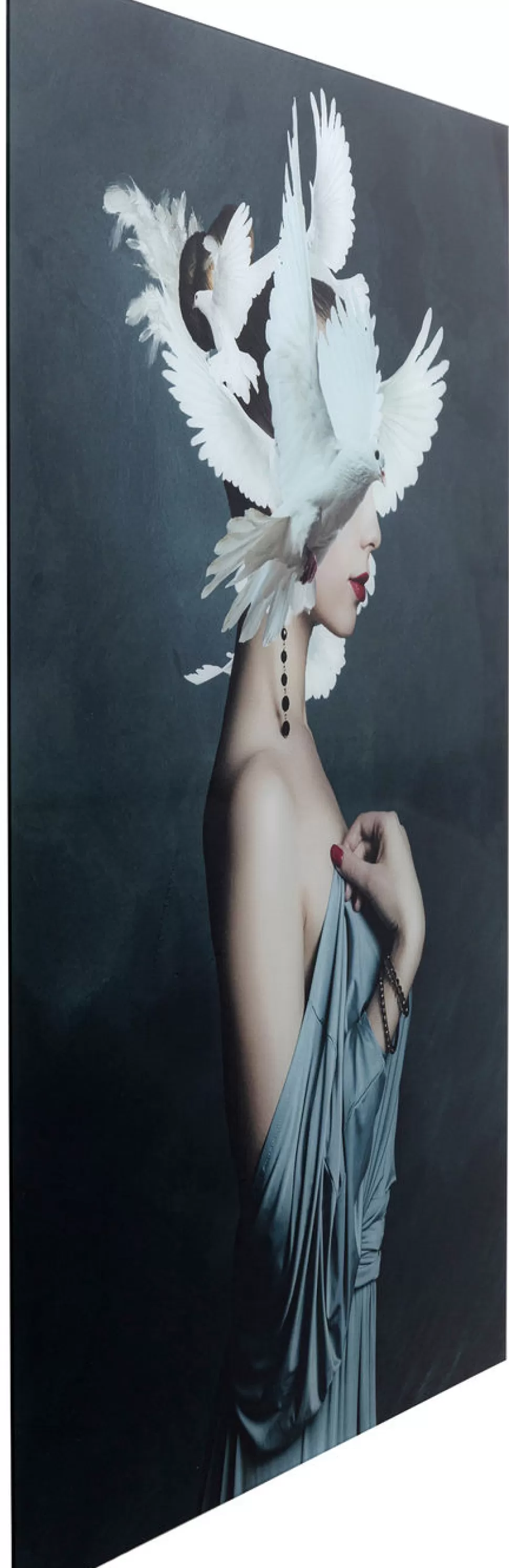 KARE Design Glasschilderij Mother Of Doves 80x120cm New