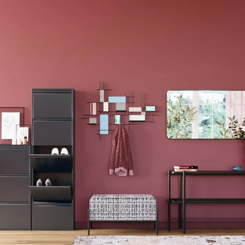 KARE Design Halbank Buttons Met Opslag B&W Klein Best