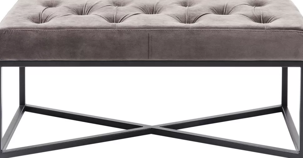 KARE Design Halbank Crossover Grijs Zwart 90x40cm Shop