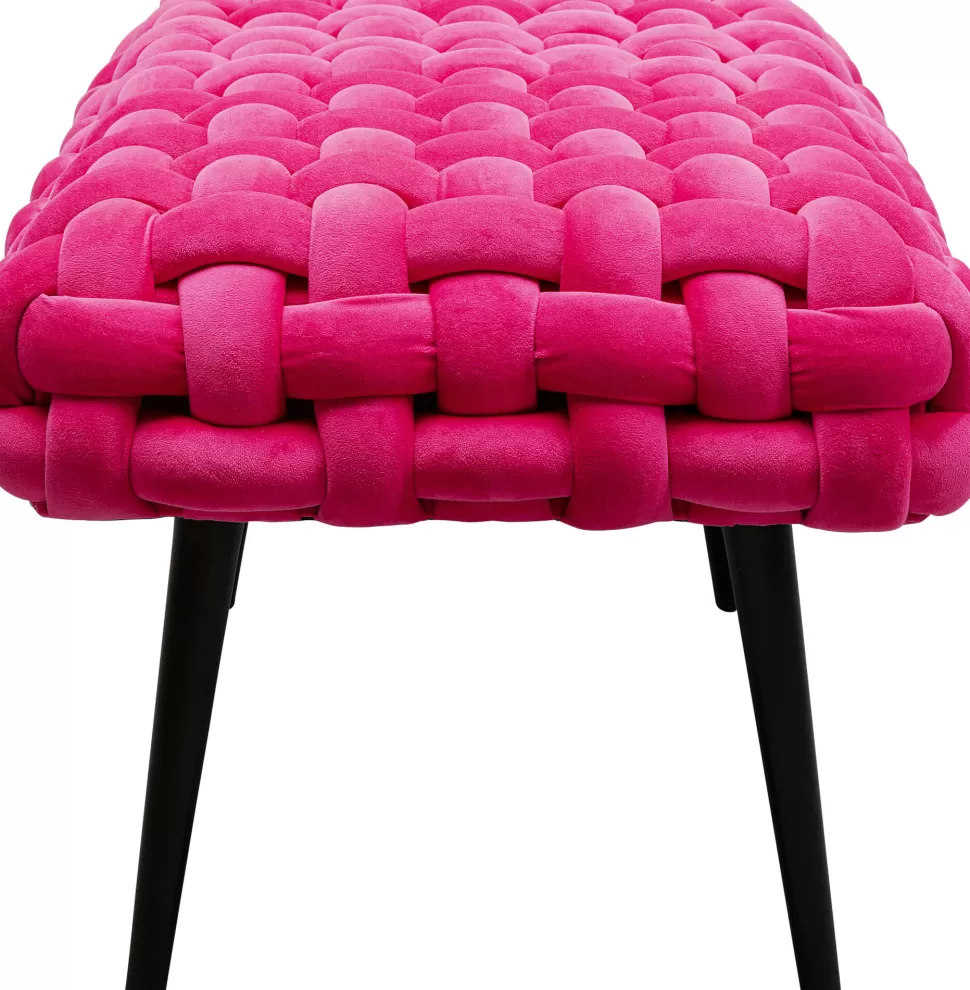KARE Design Halbank Weave Roze 66cm Fashion