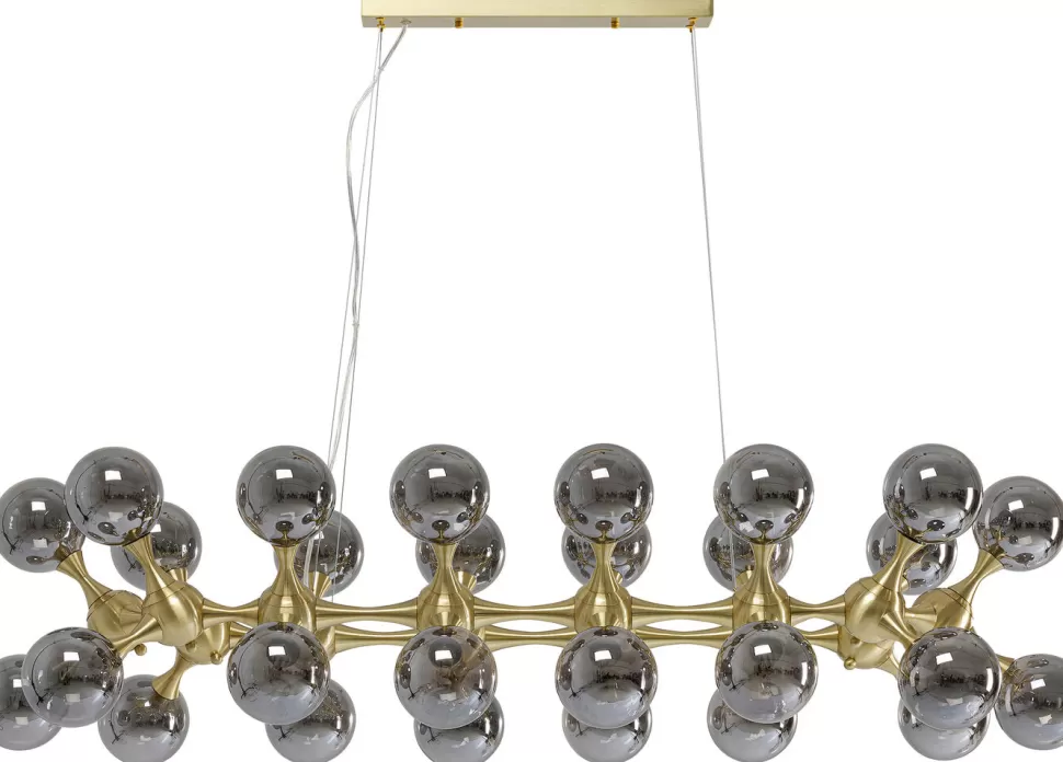KARE Design Hanglamp Atomic Balls Brass 140cm Flash Sale
