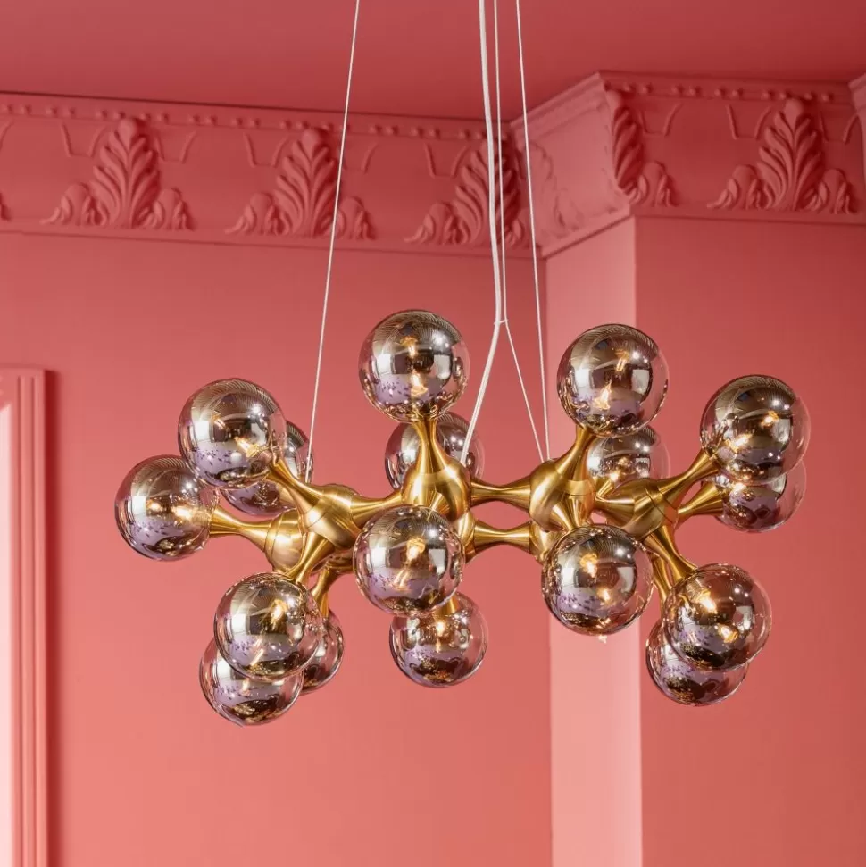 KARE Design Hanglamp Atomic Balls Messing 18cm Clearance