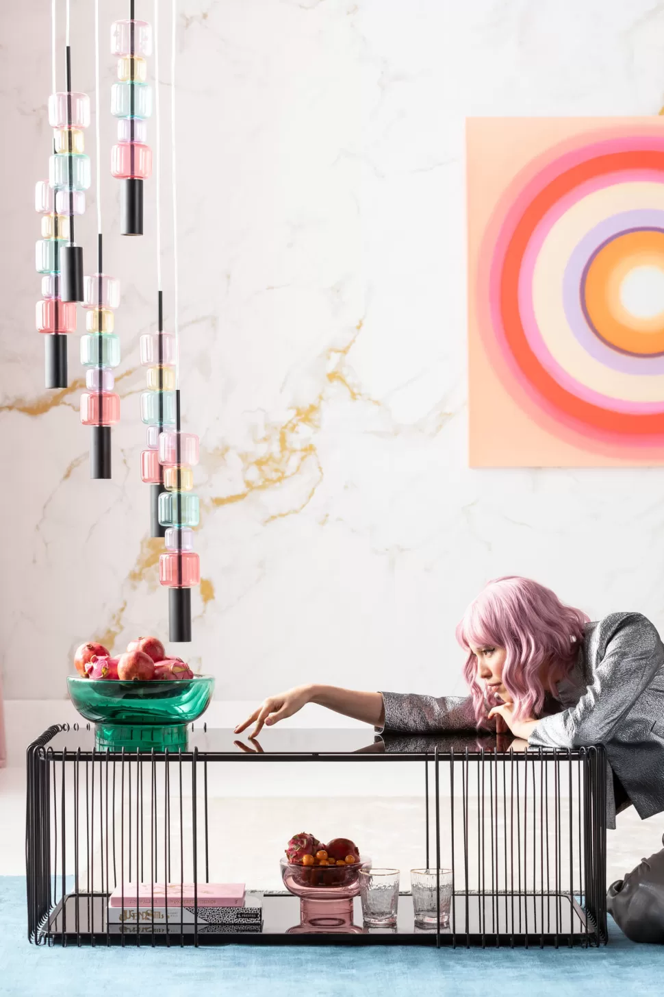 KARE Design Hanglamp Candy Bar Colore Ø41cm Clearance