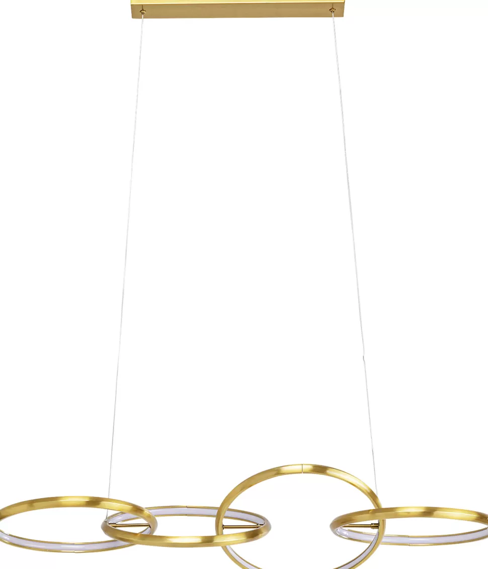 KARE Design Hanglamp Galaxy LED Gold 155cm Fashion