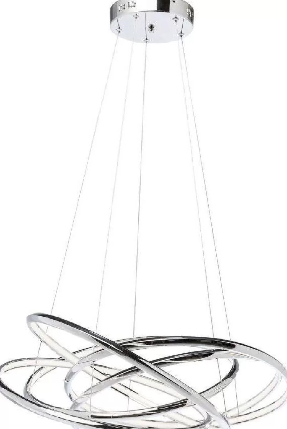 KARE Design Hanglamp Saturn LED Chroom Groot Sale