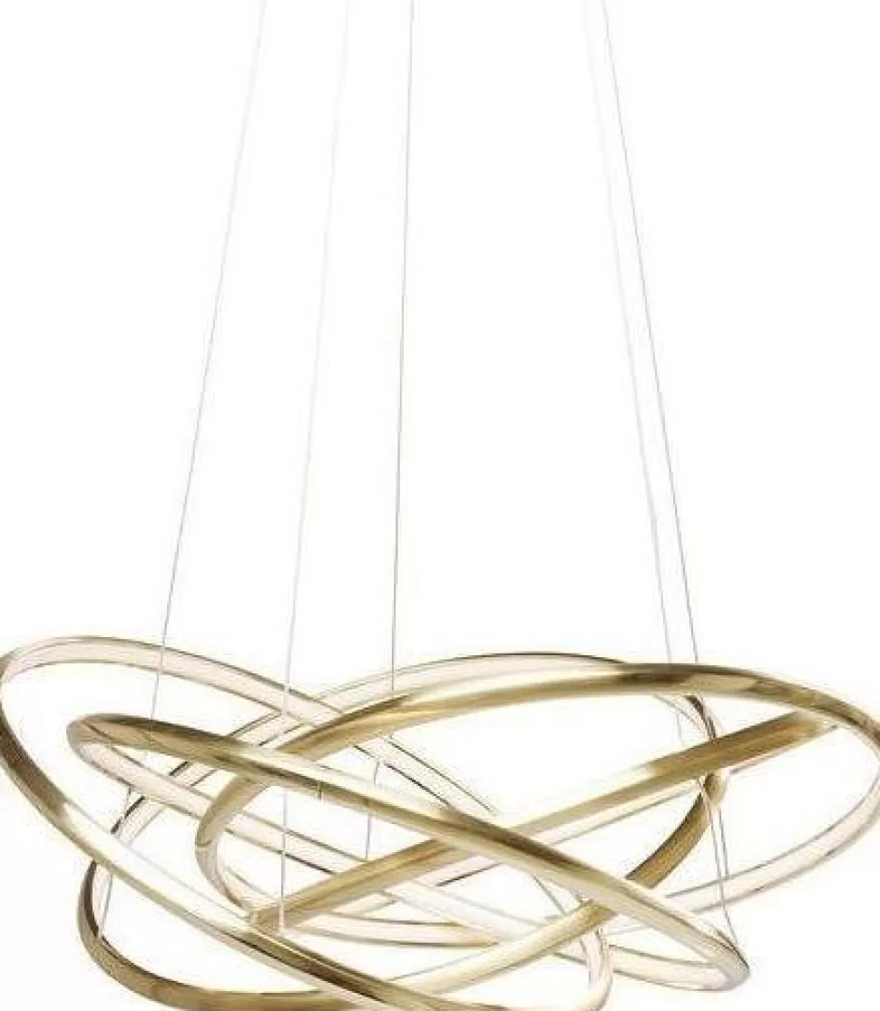 KARE Design Hanglamp Saturn LED Goud Groot New