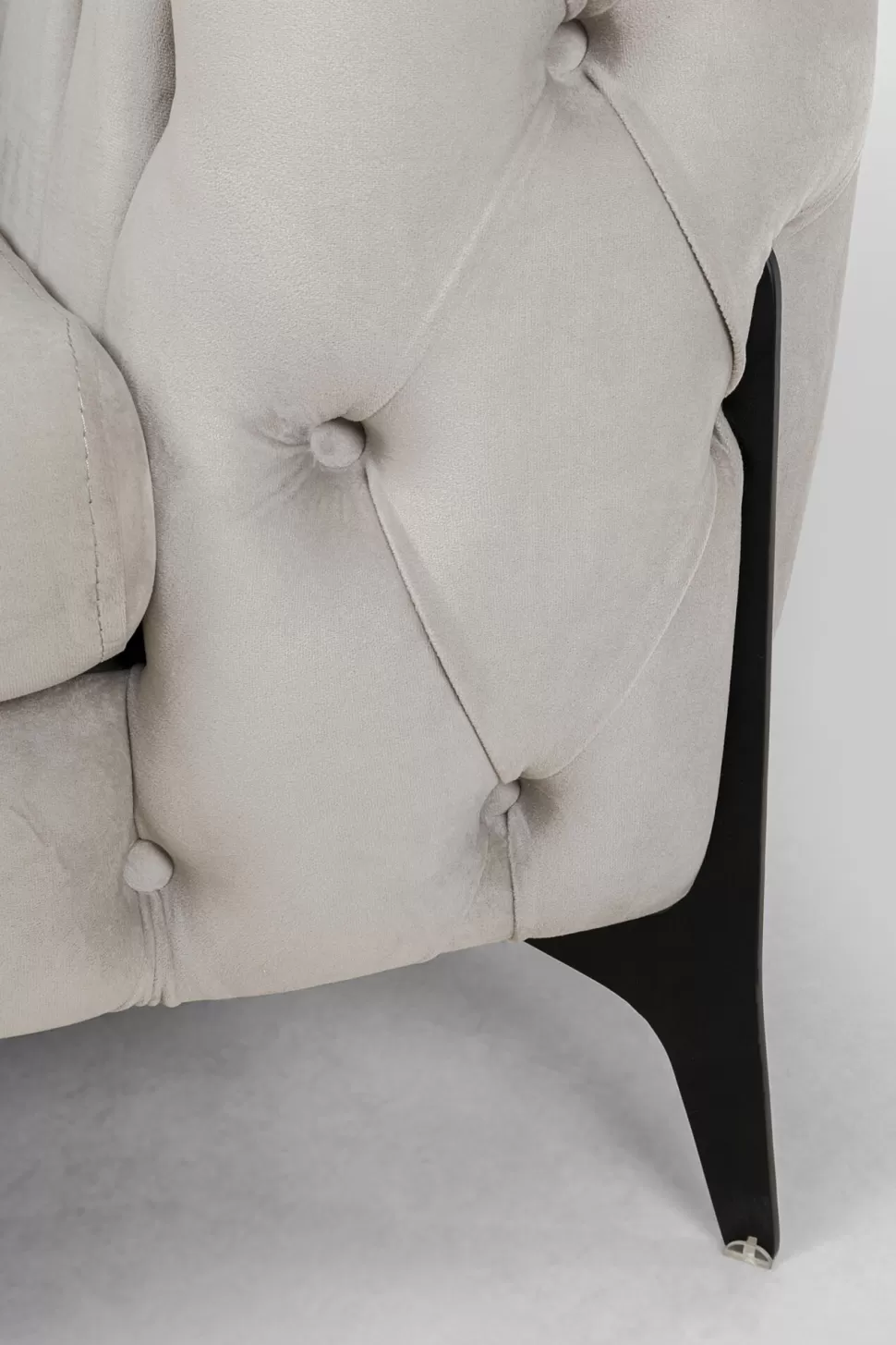KARE Design Hoekbank Bellissima Velvet Taupe Right Shop