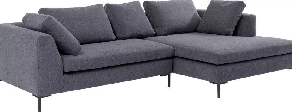 KARE Design Hoekbank Gianni Grijs Rechts Discount
