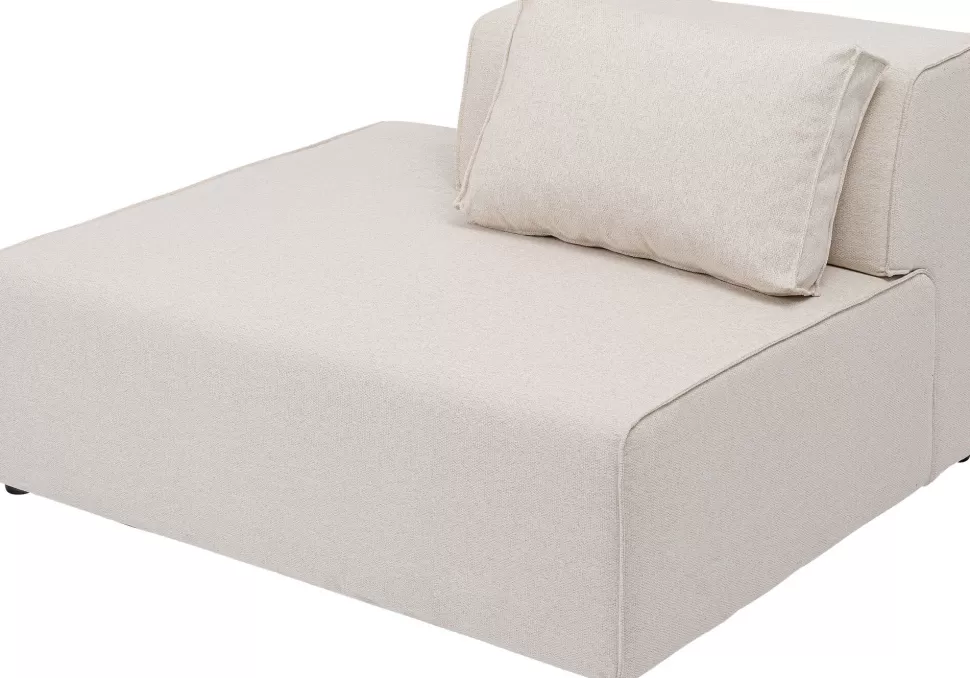 KARE Design Infinity Ottomane Semi Elements Cream Left 120cm Fashion