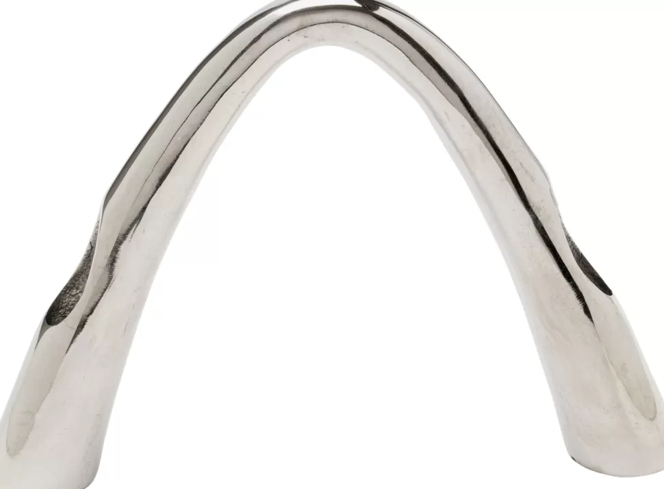 KARE Design Kaarsenhouder Bow Duo Chrome 21cm Fashion