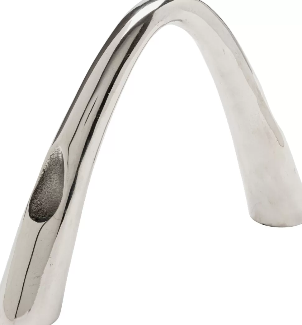 KARE Design Kaarsenhouder Bow Duo Chrome 21cm Fashion