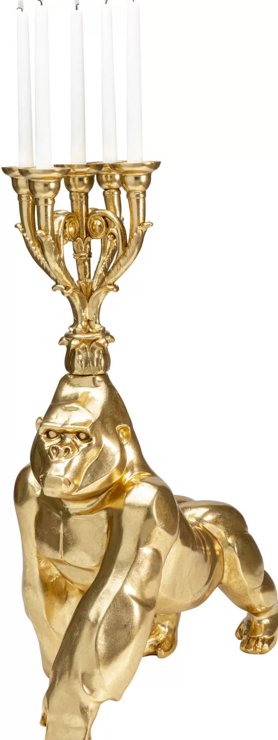 KARE Design Kandelaar Gorilla Goud Best Sale