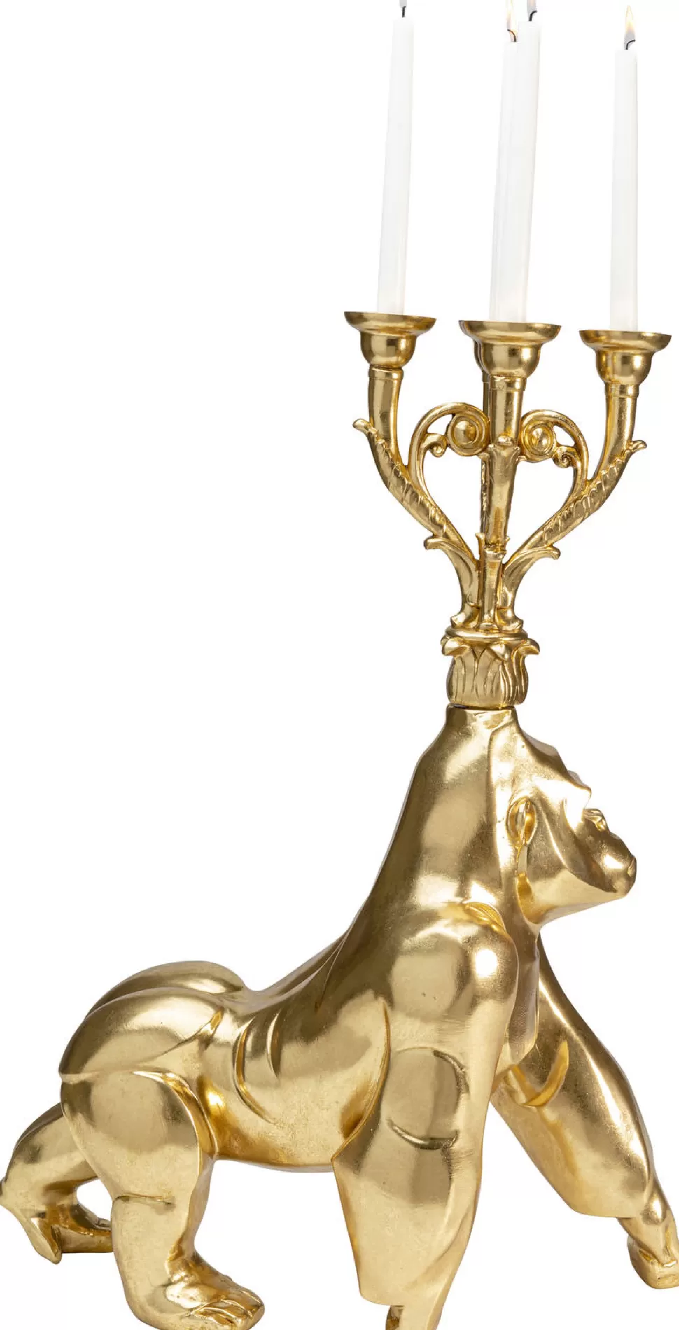 KARE Design Kandelaar Gorilla Goud Best Sale