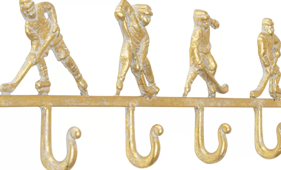 KARE Design Kapstok Ice Hockey Gold 48cm Discount