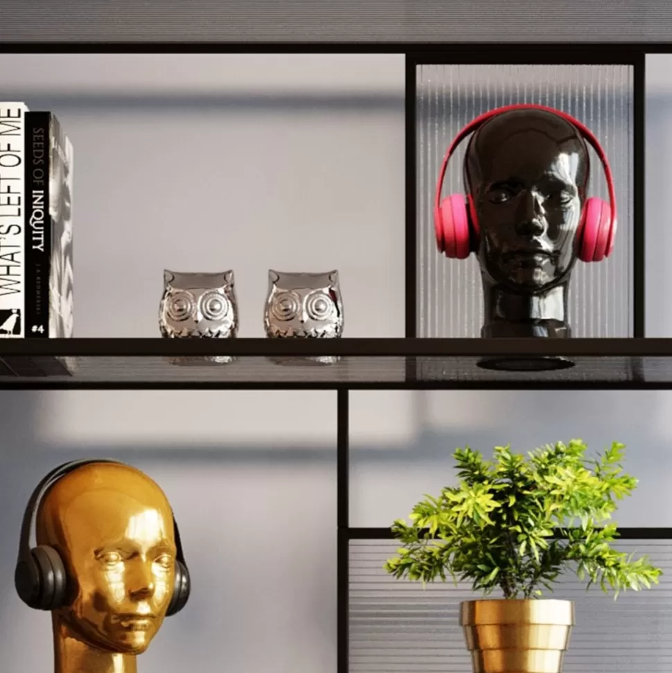 KARE Design Koptelefoonhouder Zwart Hot
