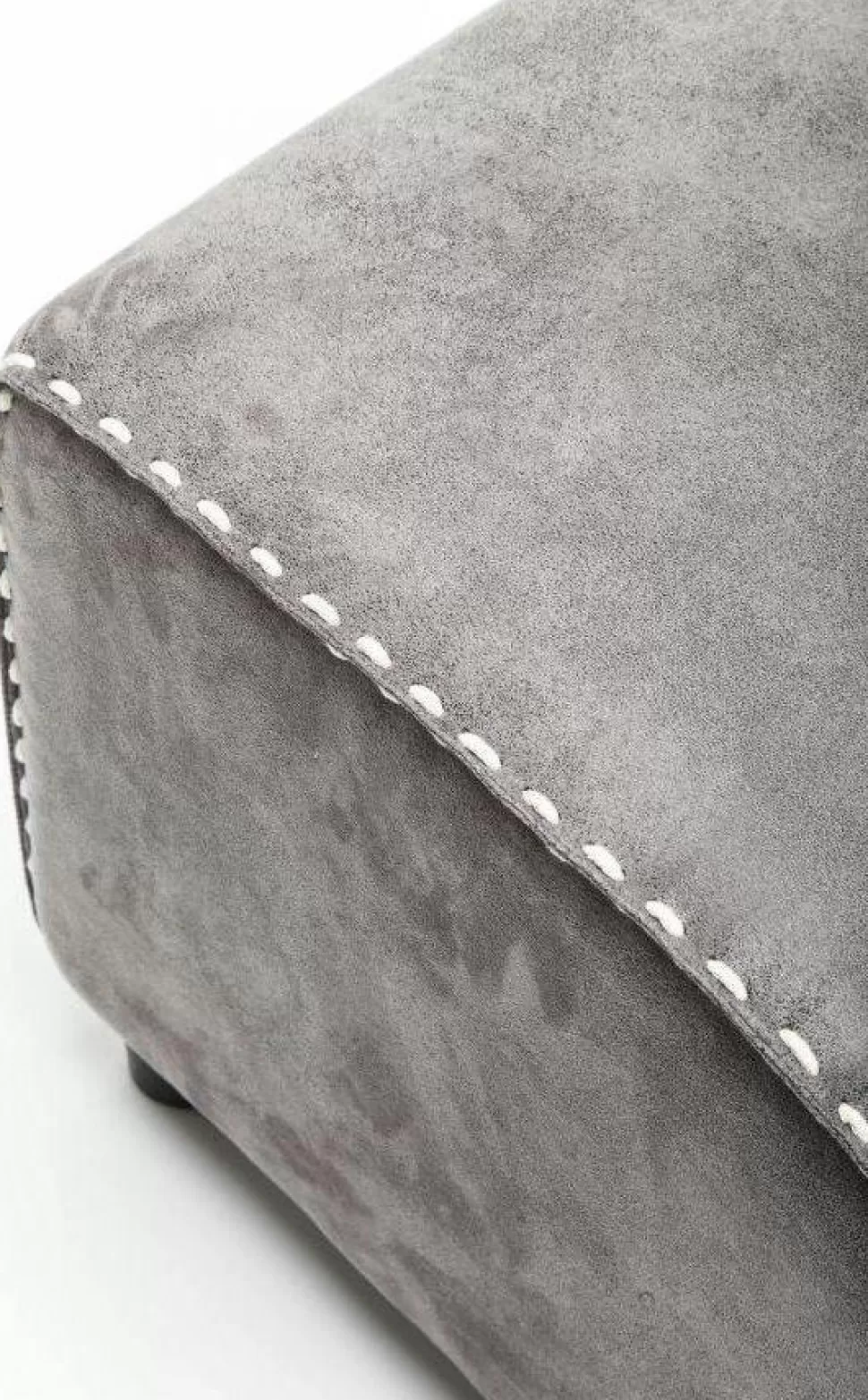 KARE Design Kruk Ritmo Vintage Grijs Outlet