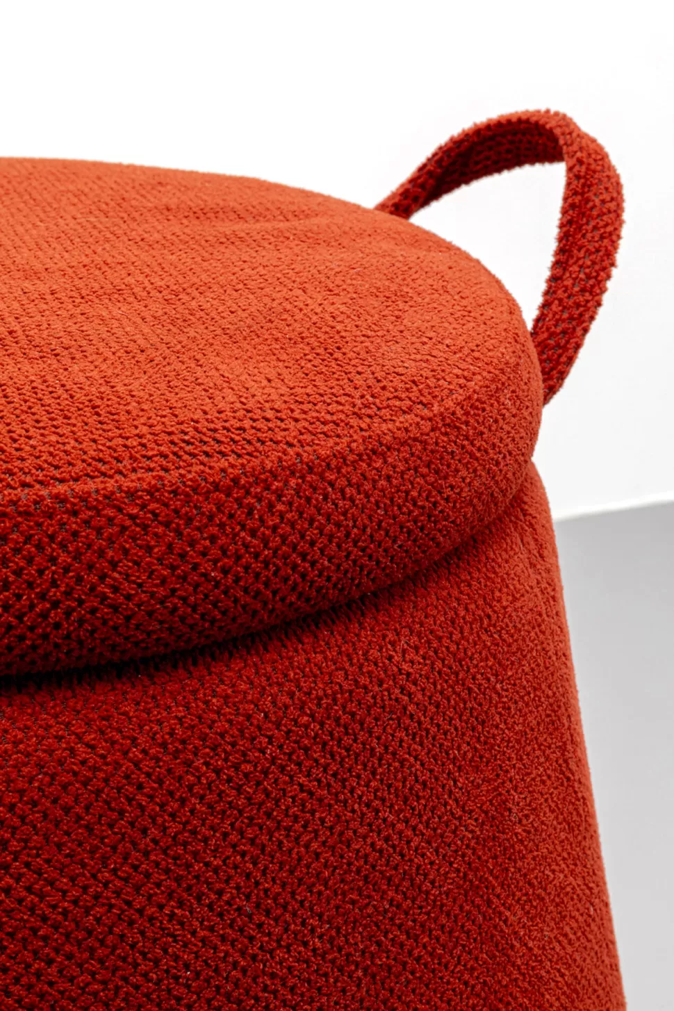 KARE Design Kruk Thimble Storage Rood Ø51cm Online