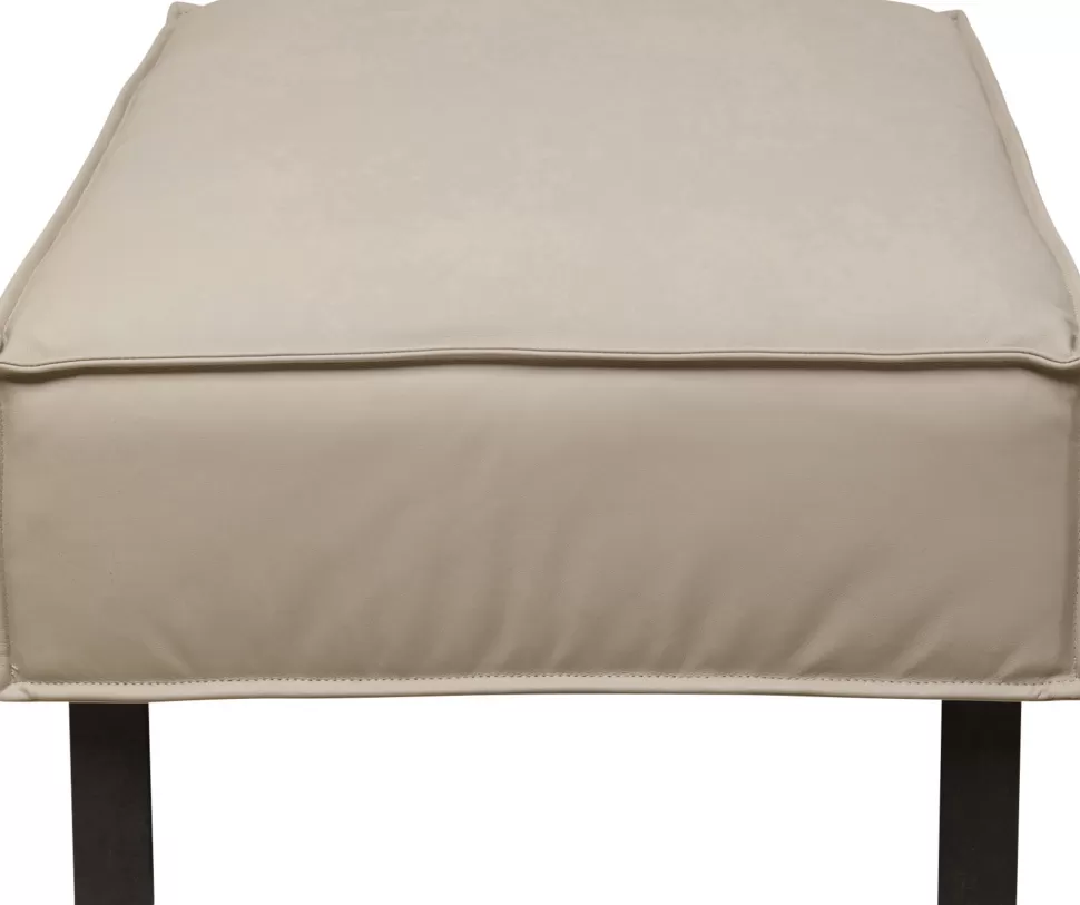 KARE Design Kruk Victor Leather Grey Hot