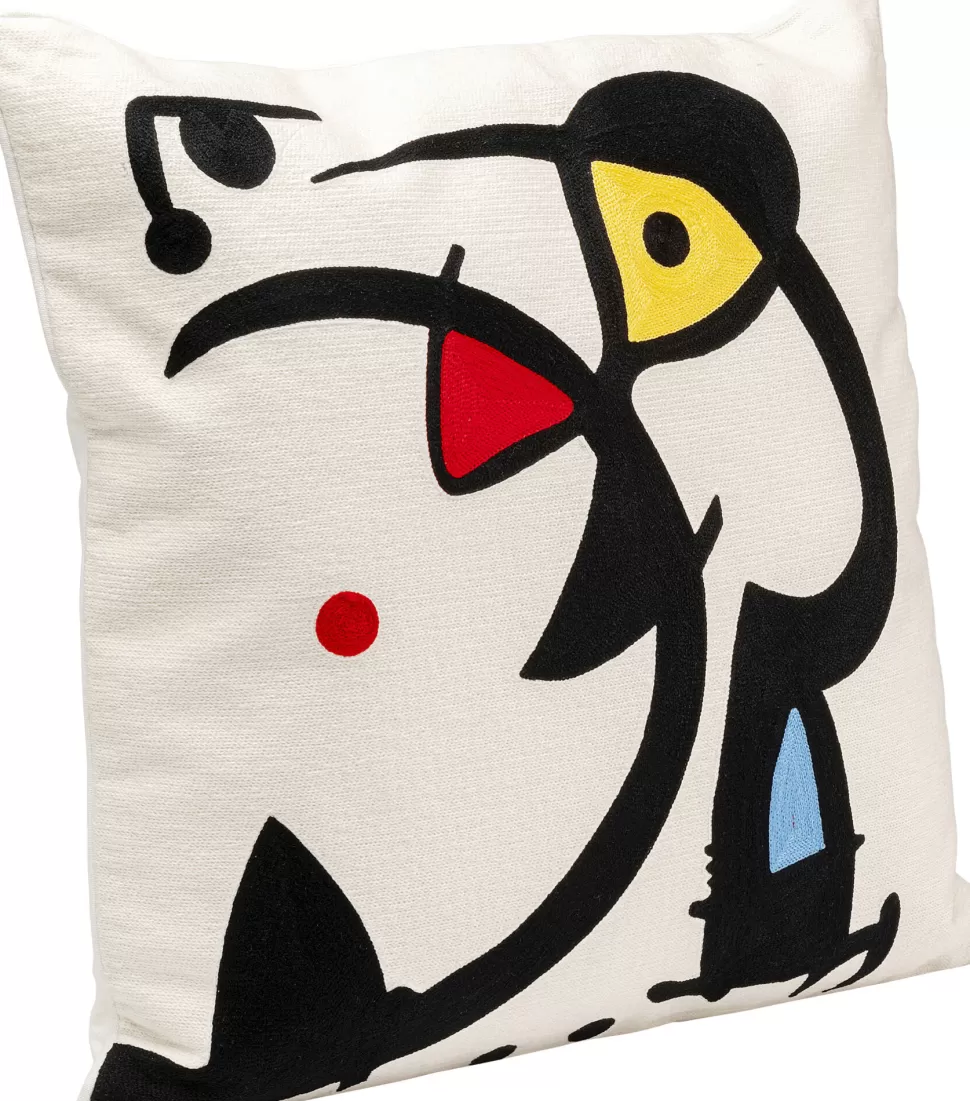 KARE Design Kussen Art Line Wit 50x50cm Shop
